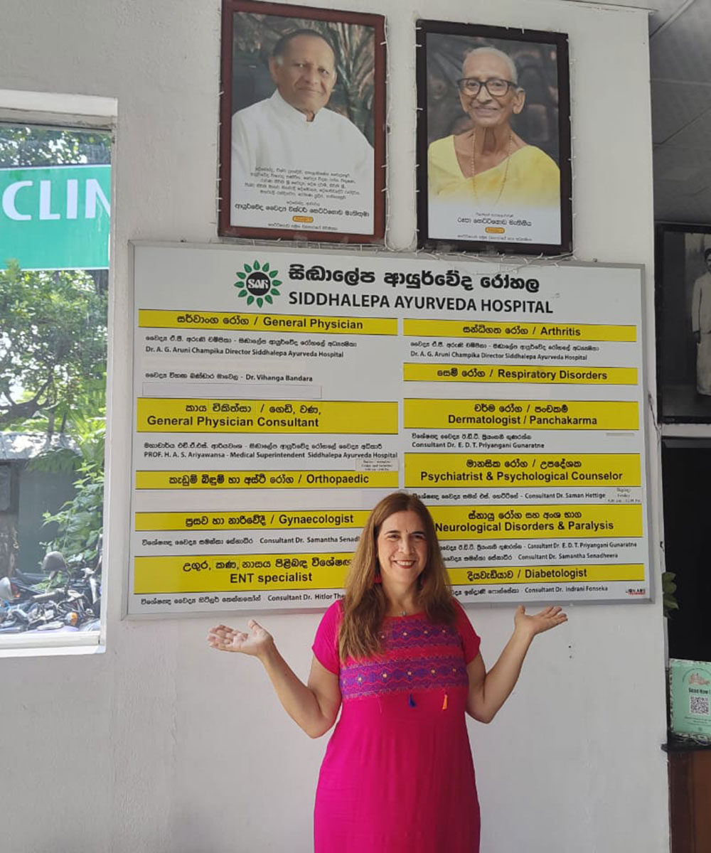 Dra. Laura Colombo, médica ayurveda